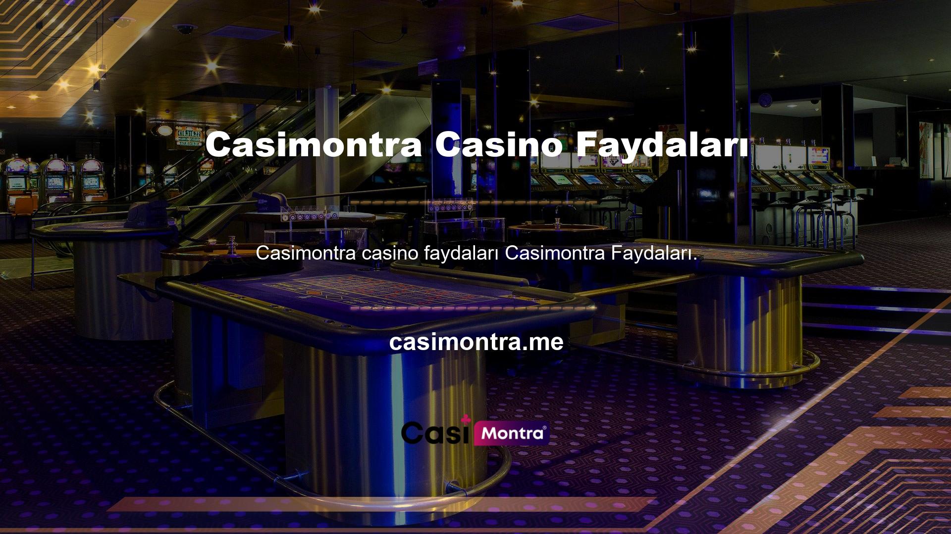 Casimontra üyeleri casino endüstrisine yeni kayıtlar ve son derece yenilikçi ve dinamik bir web sitesi ile girerler